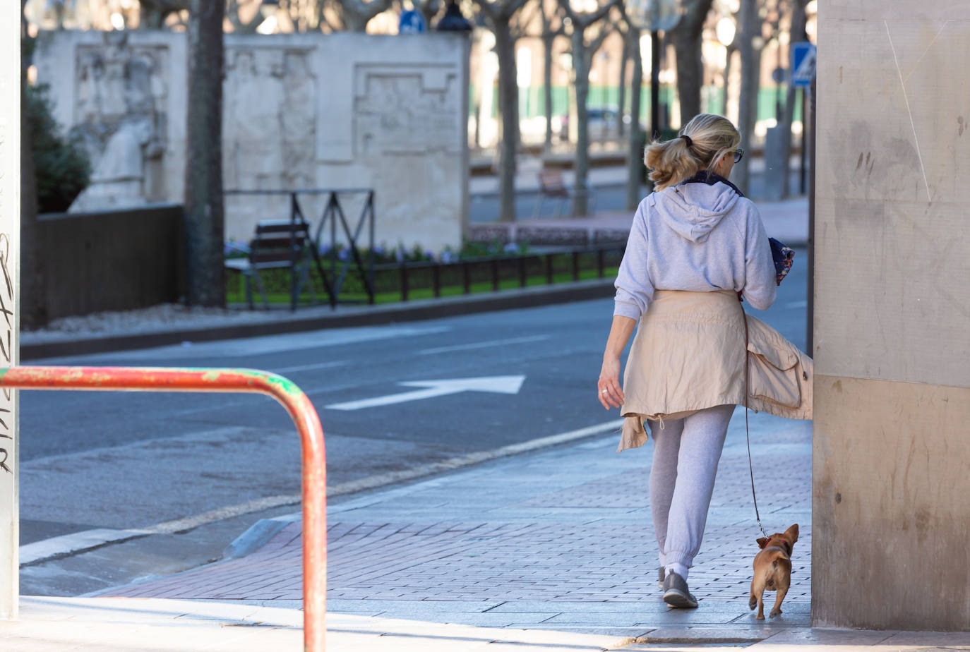 Fotos: Sábado atípico en Logroño por el coronavirus (II)