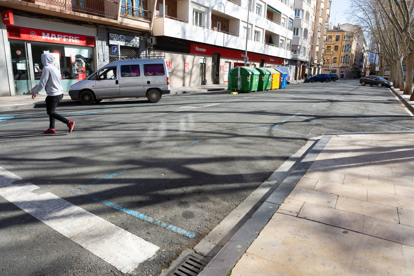 Fotos: Sábado atípico en Logroño por el coronavirus (II)