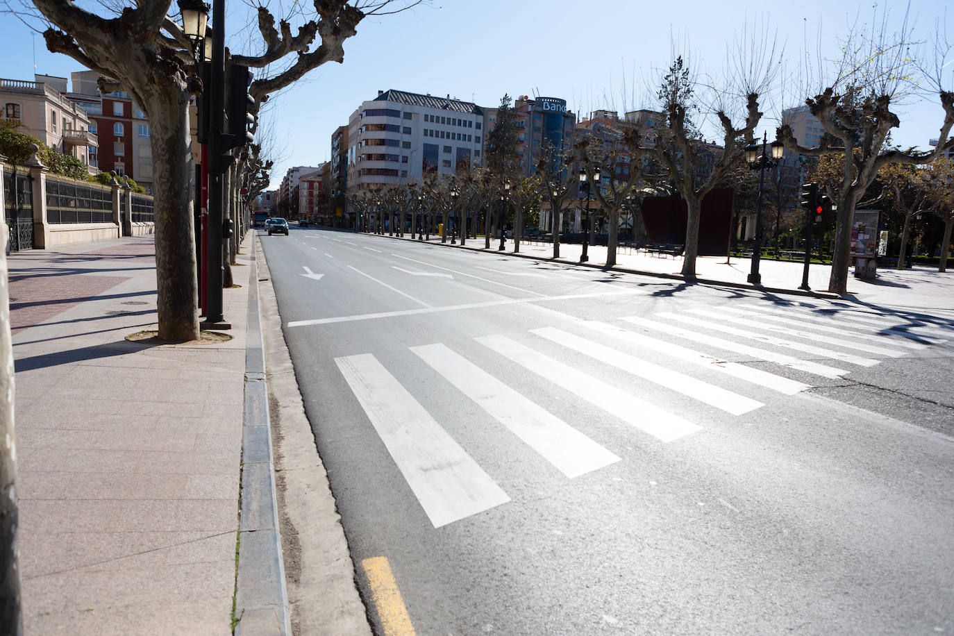 Fotos: Sábado atípico en Logroño por el coronavirus (II)