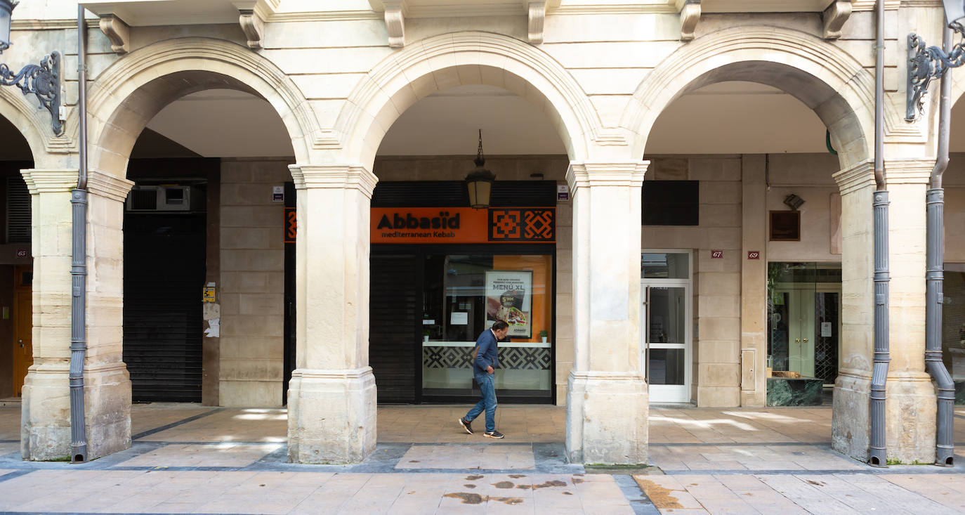 Fotos: Sábado atípico en Logroño por el coronavirus (I)