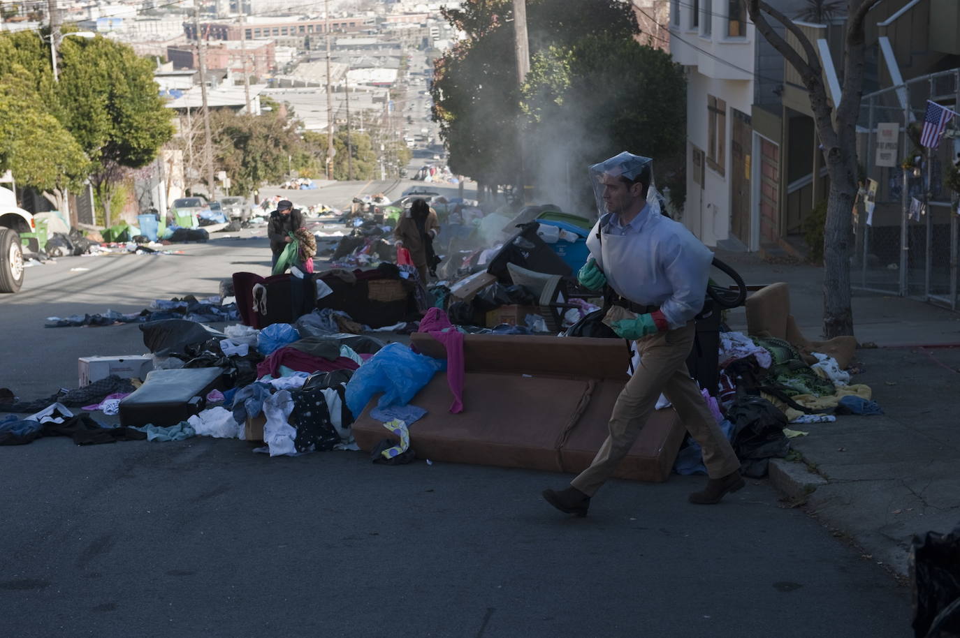 Un fotograma de 'Contagio'.