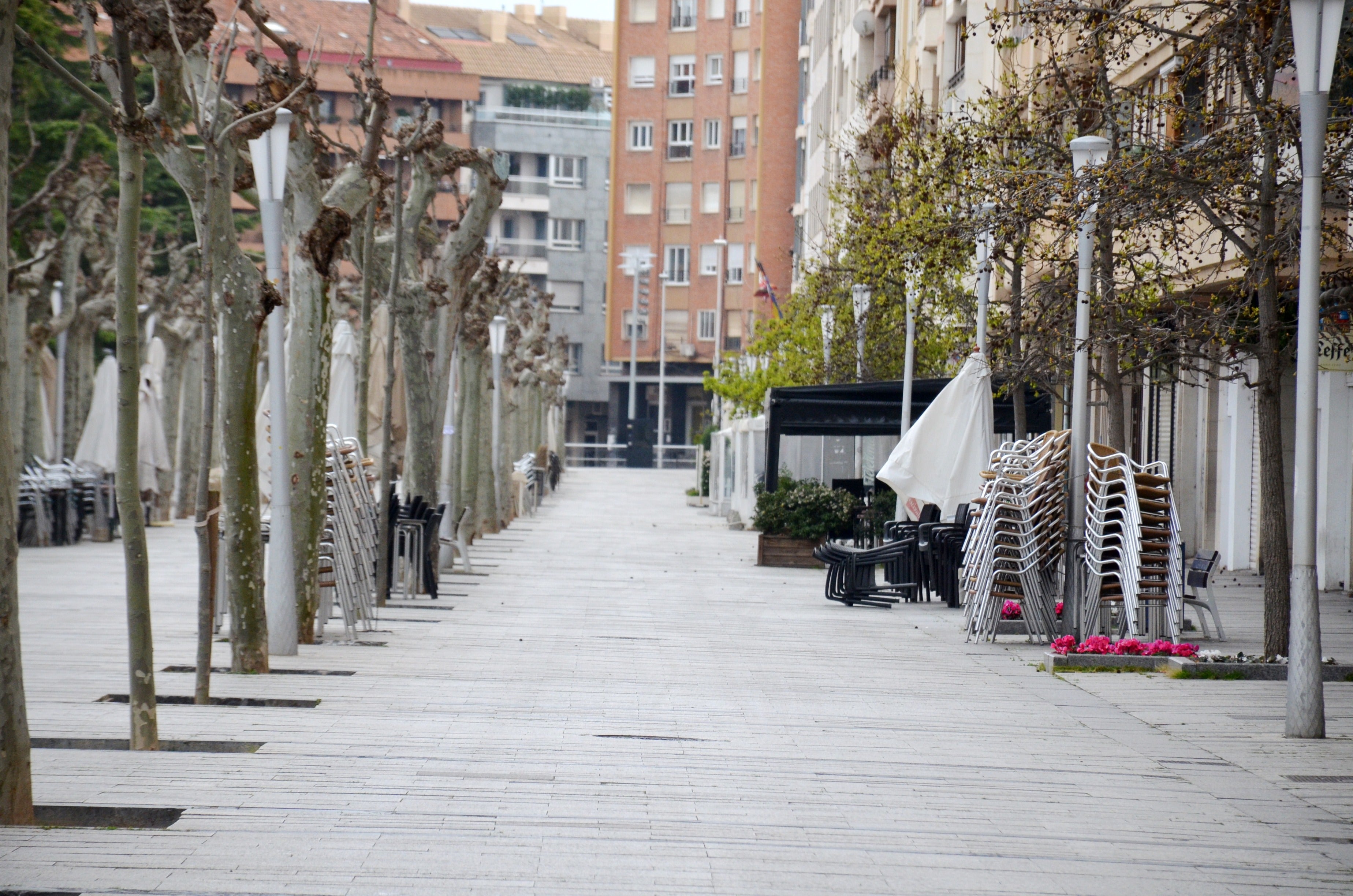 Fotos: La Rioja, vacía por el estado de alerta