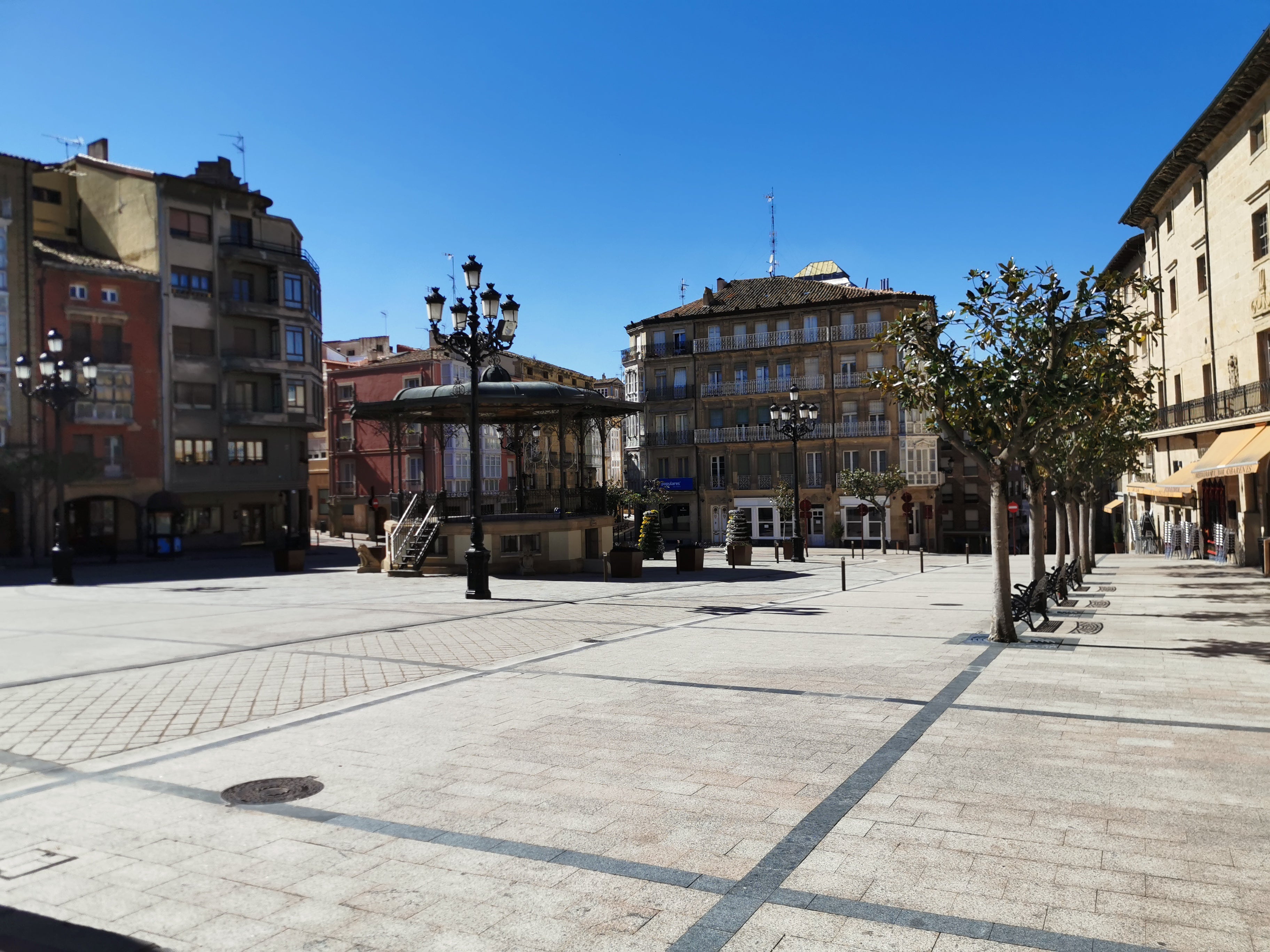 Fotos: La Rioja, vacía por el estado de alerta