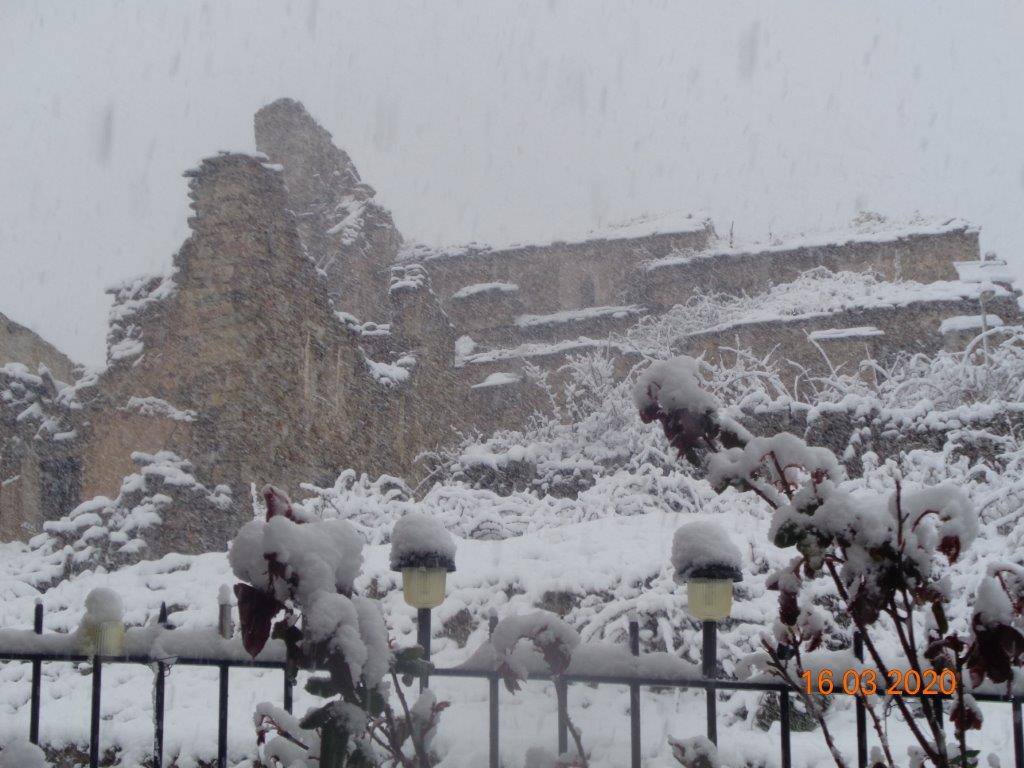 Fotos: La magia blanca de la nieve en El Collado