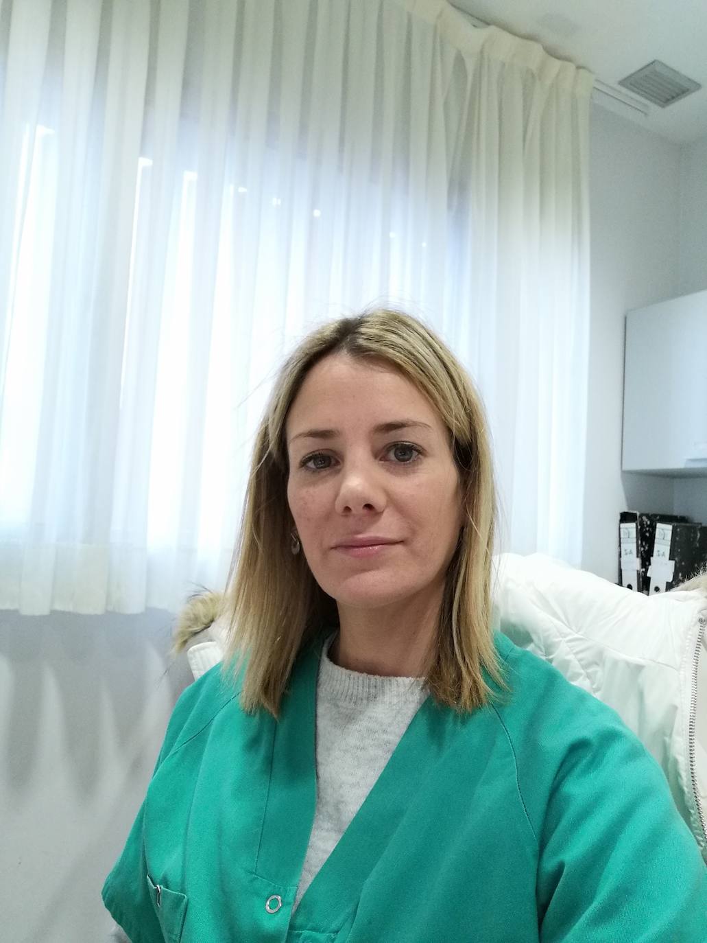 Beatriz Aranzubía Jiménez. Enfermera del Centro de Salud de Haro