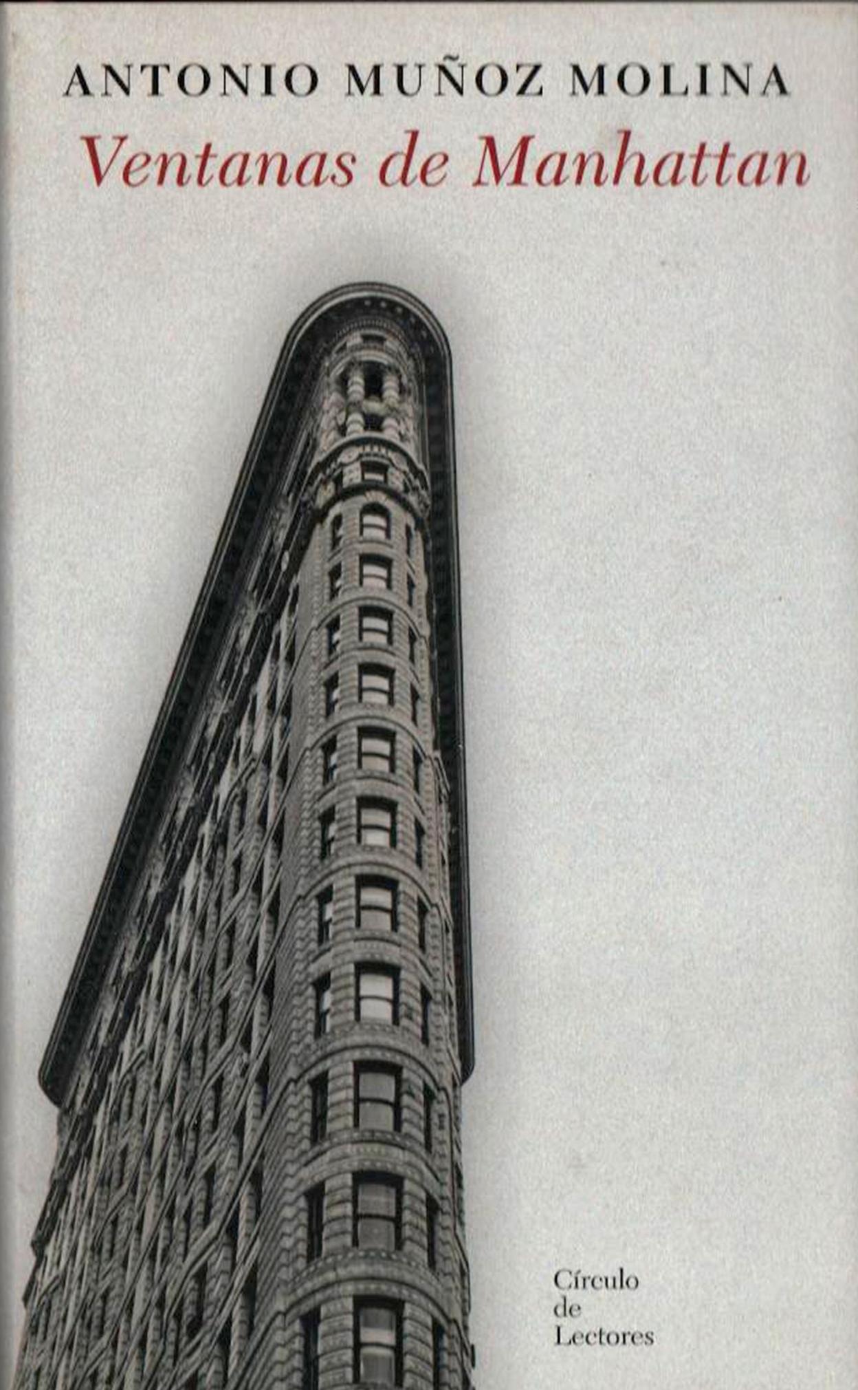 La portada del libro 'Ventanas de Manhattan'. 