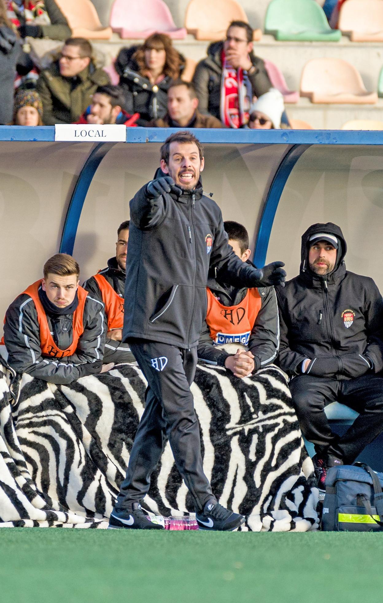 Aitor Calle, técnico. 