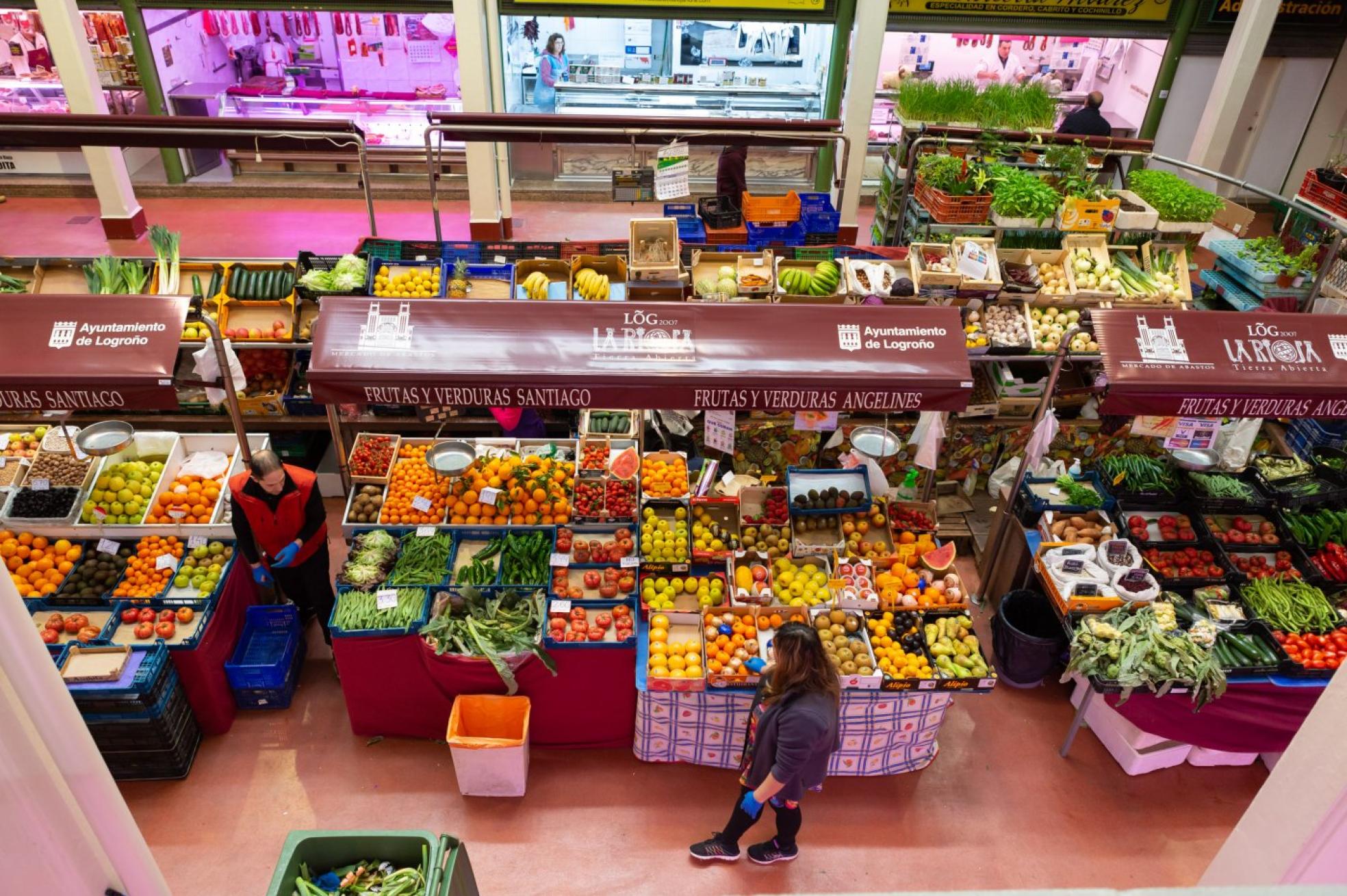 La plaza de abastos, también mercado de 'San Blas'.