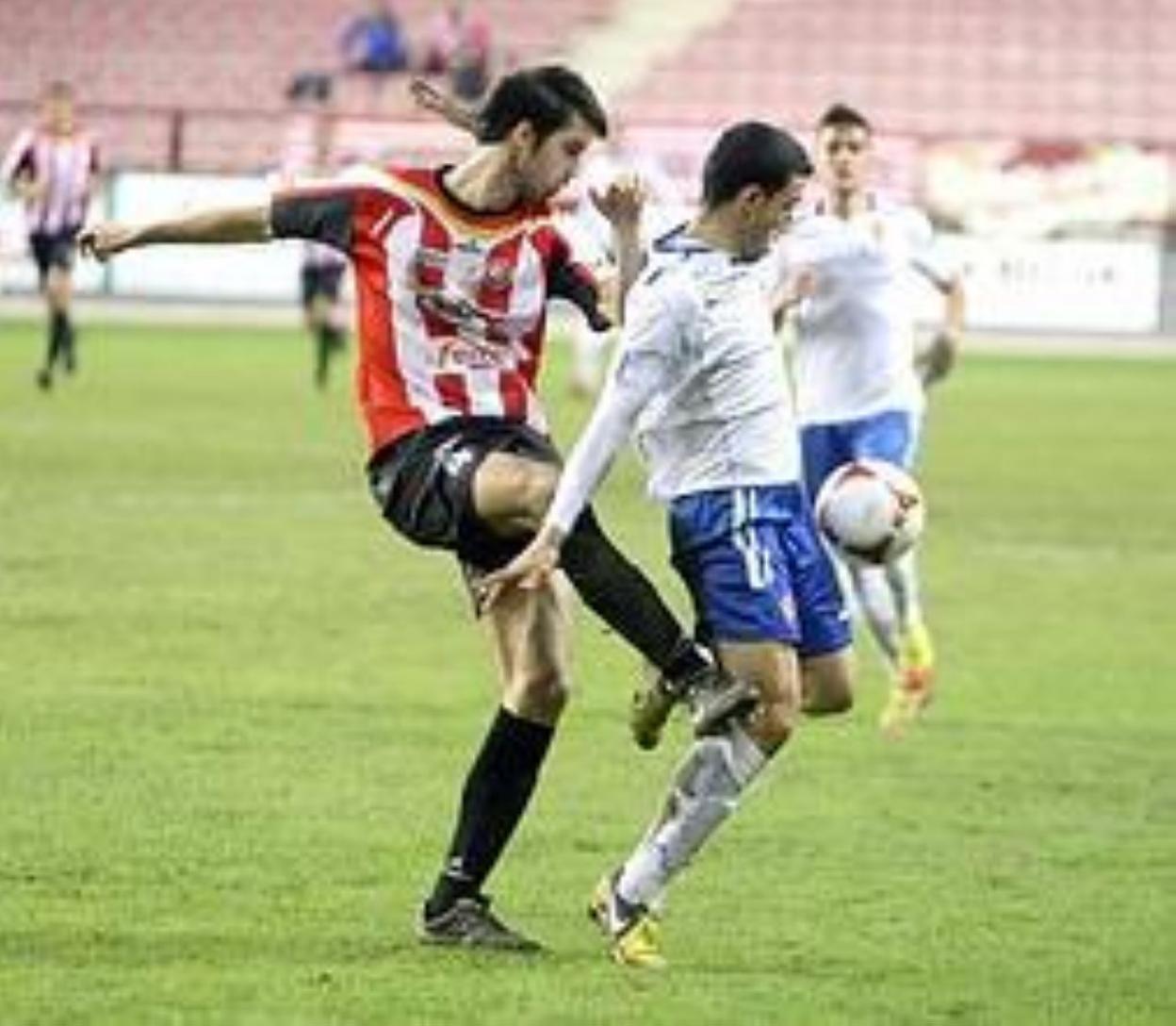 Miguel Ledo, en un encuentro de la temporada 2013. 