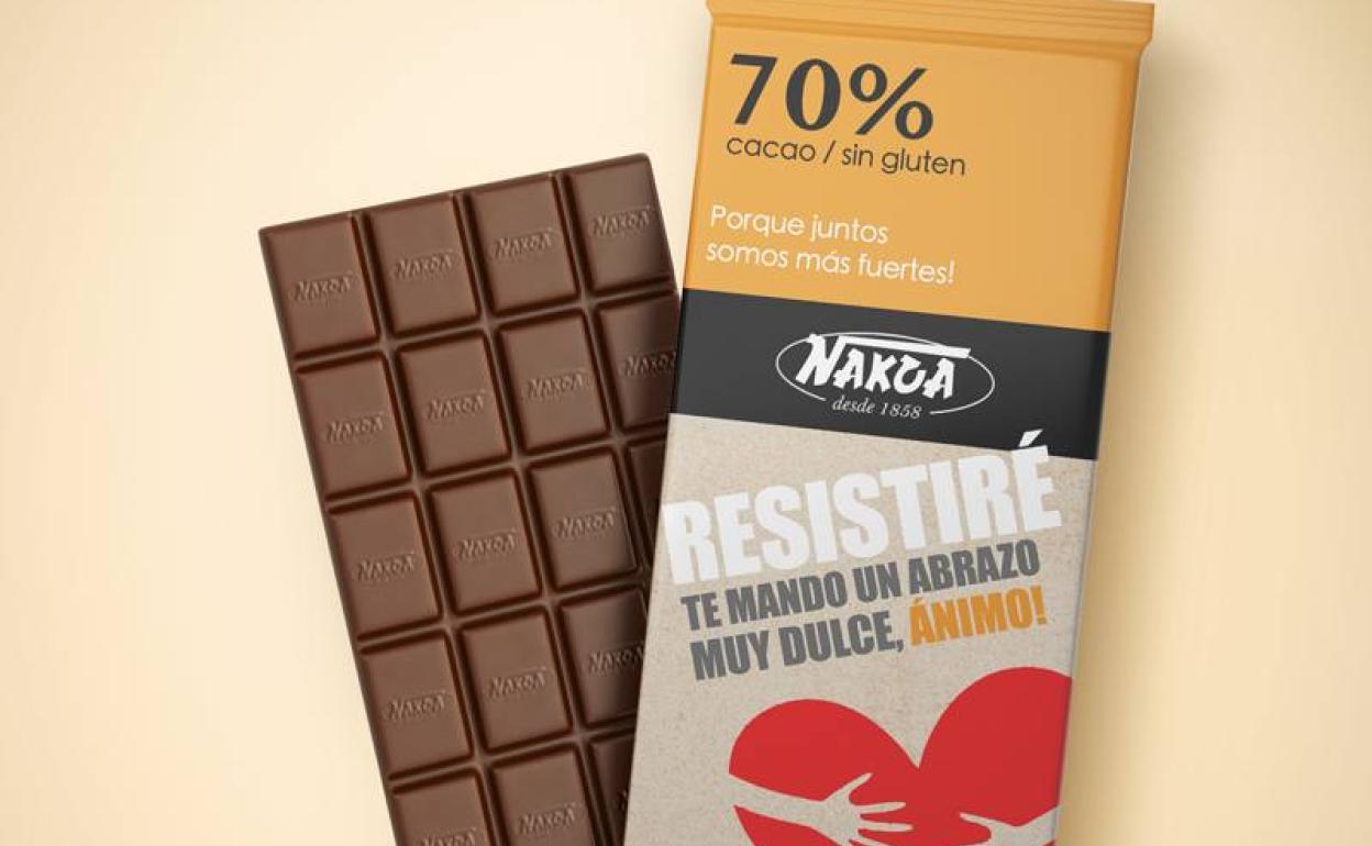 Coronavirus en La Rioja:Chocolate con sabor a solidaridad