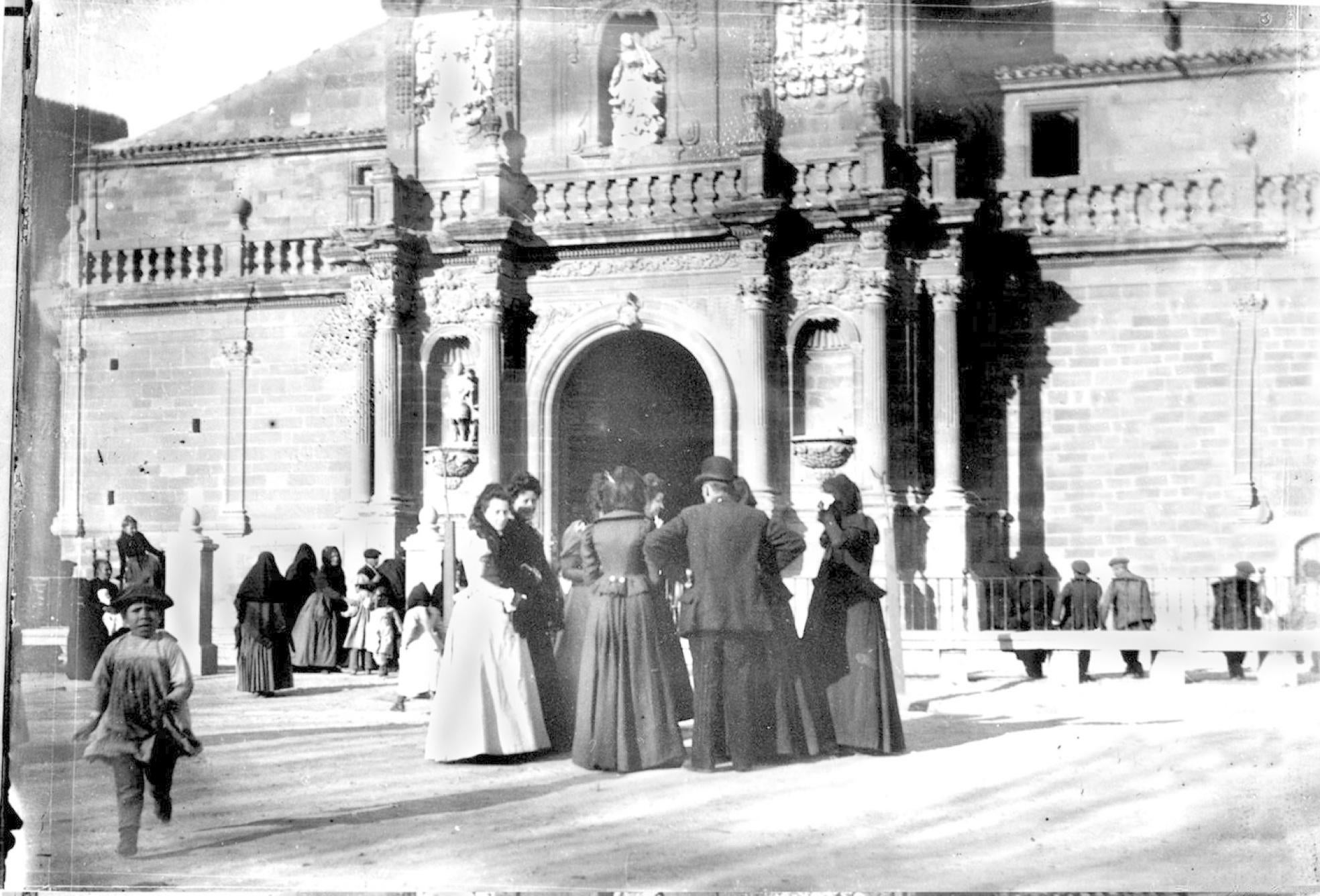 La catedral de Calahorra, a finales del siglo XIX.