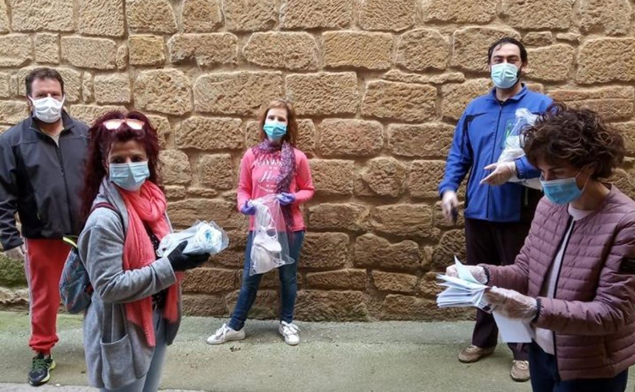 Coronavirus en La Rioja: San Asensio reparte mascarillas a todos sus empadronados