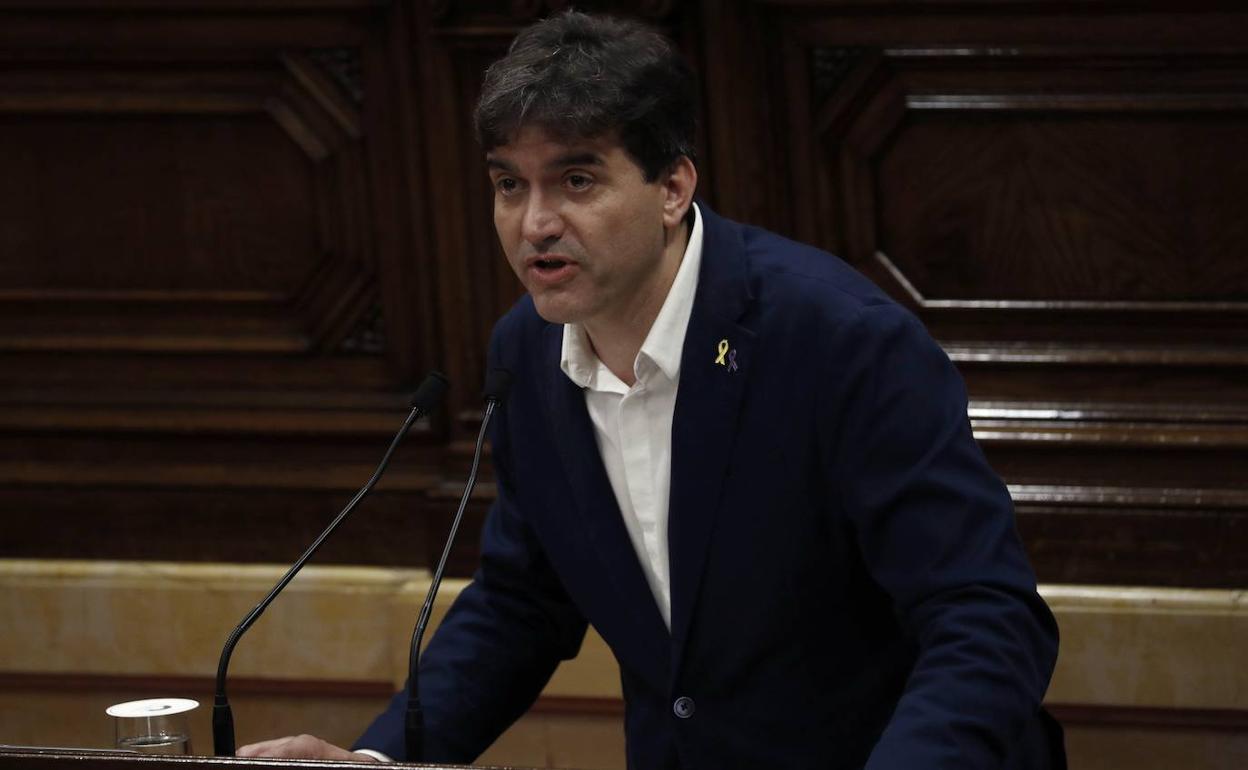 Sergi Sabrià, portavoz de Esquerra en el Parlament