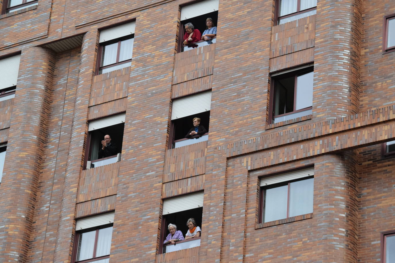 Logroño sigue apoyando cada día a sus héroes. 