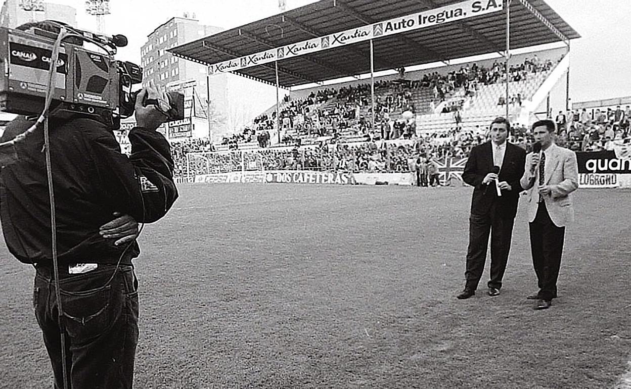 Michael Robinson en Las Gaunas