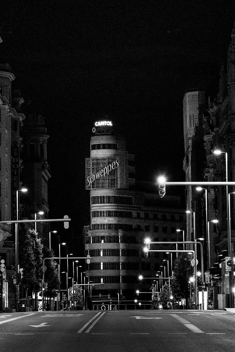 Vista de la Plaza de Callao desde la Gran Vía.