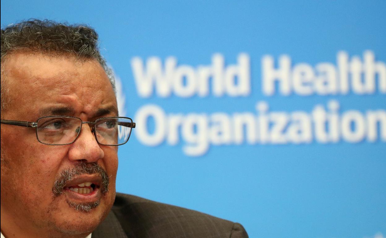 Tedros Adhanom, director general de la OMS.