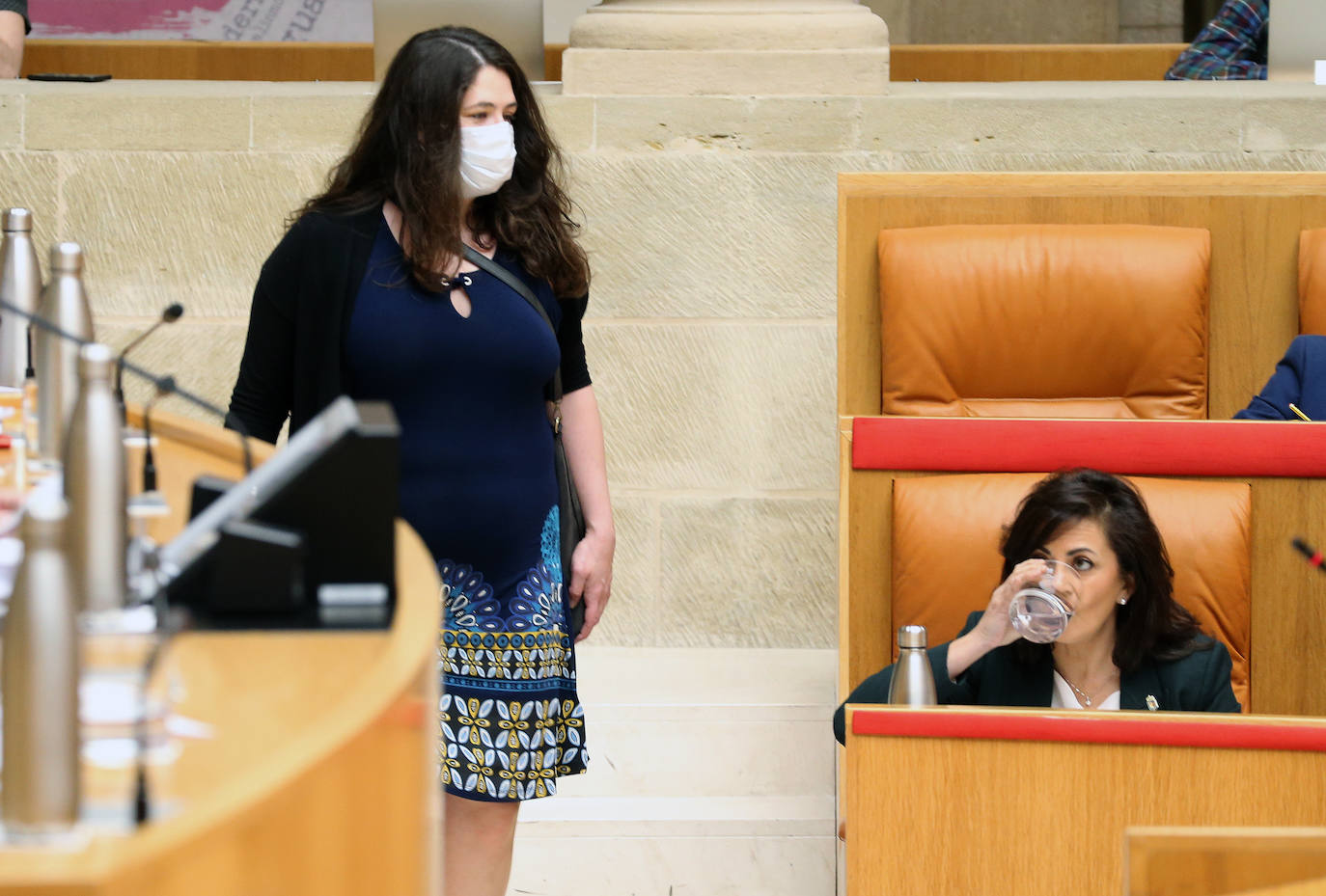 Este jueves se ha celebrado el Parlamento de La Rioja en el que ha comparecido la presidenta del Gobierno regional, Concha Andreu.