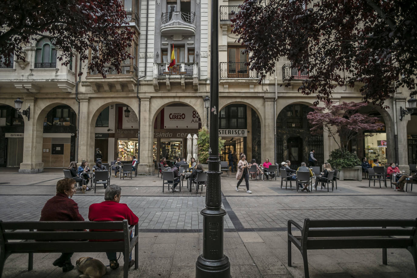 Las medidas se cumplieron de forma más adecuada este martes en estos espacios de la hostelería