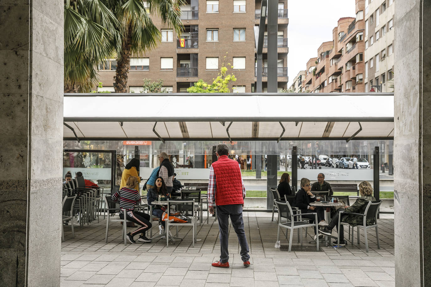 Las medidas se cumplieron de forma más adecuada este martes en estos espacios de la hostelería