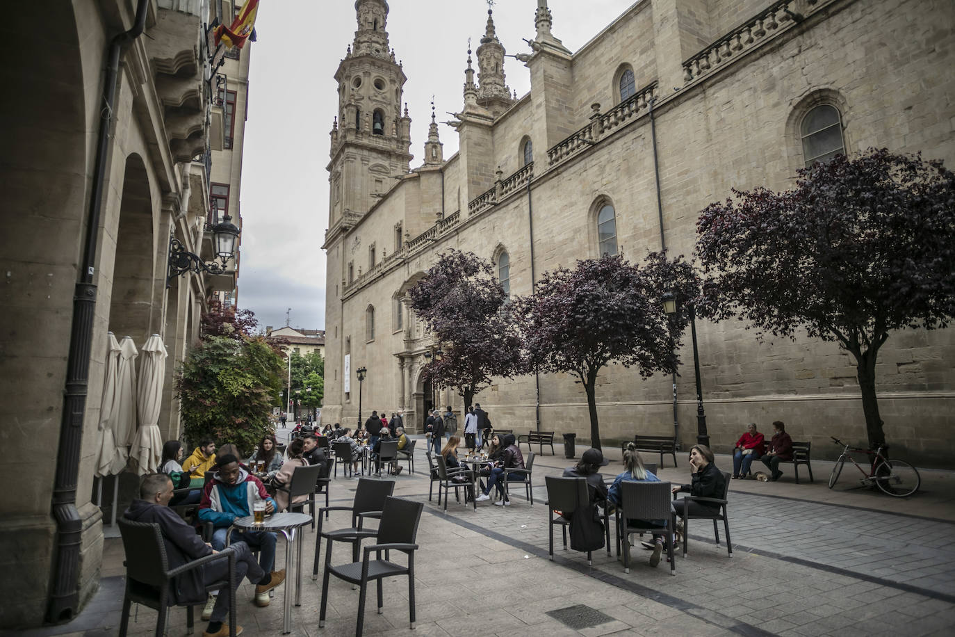 Las medidas se cumplieron de forma más adecuada este martes en estos espacios de la hostelería