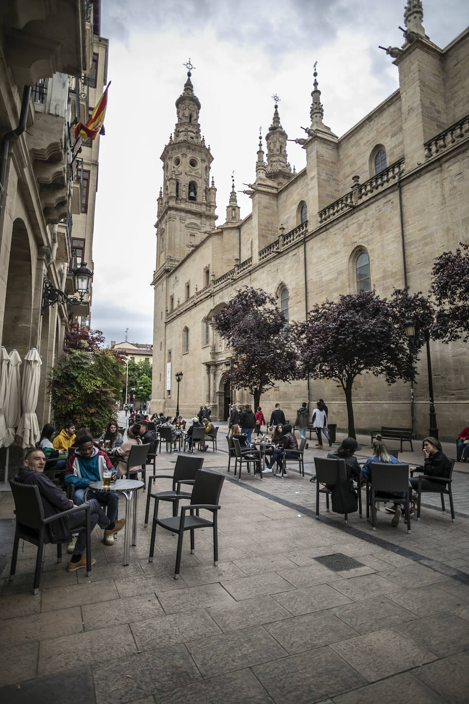 Las medidas se cumplieron de forma más adecuada este martes en estos espacios de la hostelería