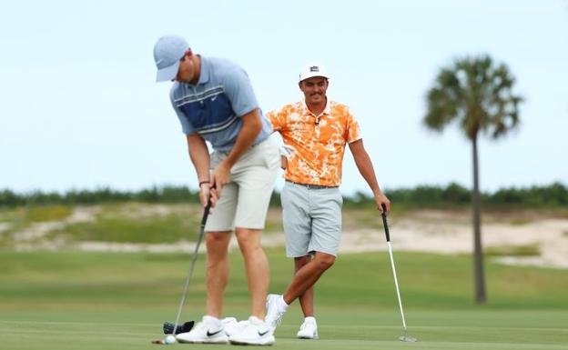 Rory McIlroy, durante el torneo benéfico disputado en el Seminole Golf Club de Juno Beach. 