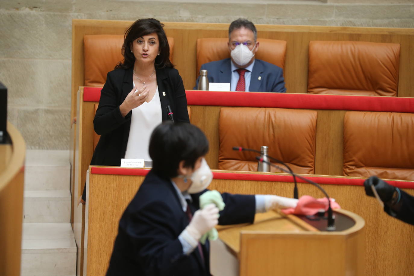 Fotos: La sesión de mayo del Parlamento riojano, en imágenes