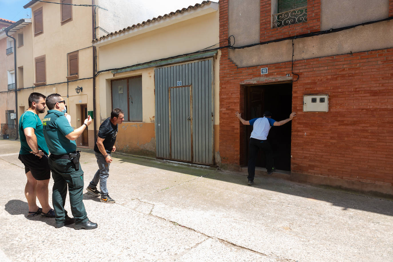 Incendio en una casa en Uruñela