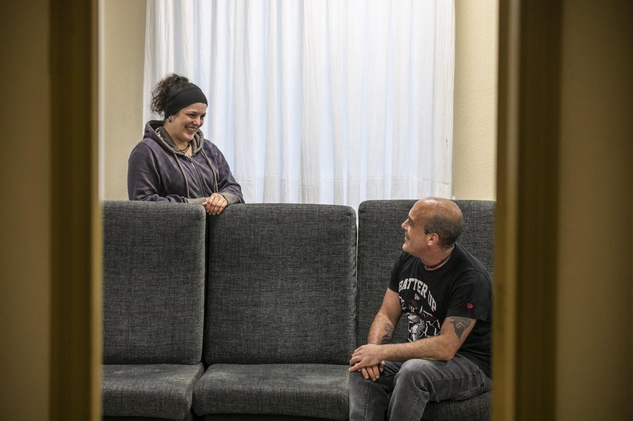 Zuriñe y Alberto, con la felicidad impresa en sus rostros.