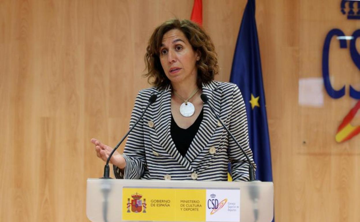 Irene Lozano, presidenta del CSD. 