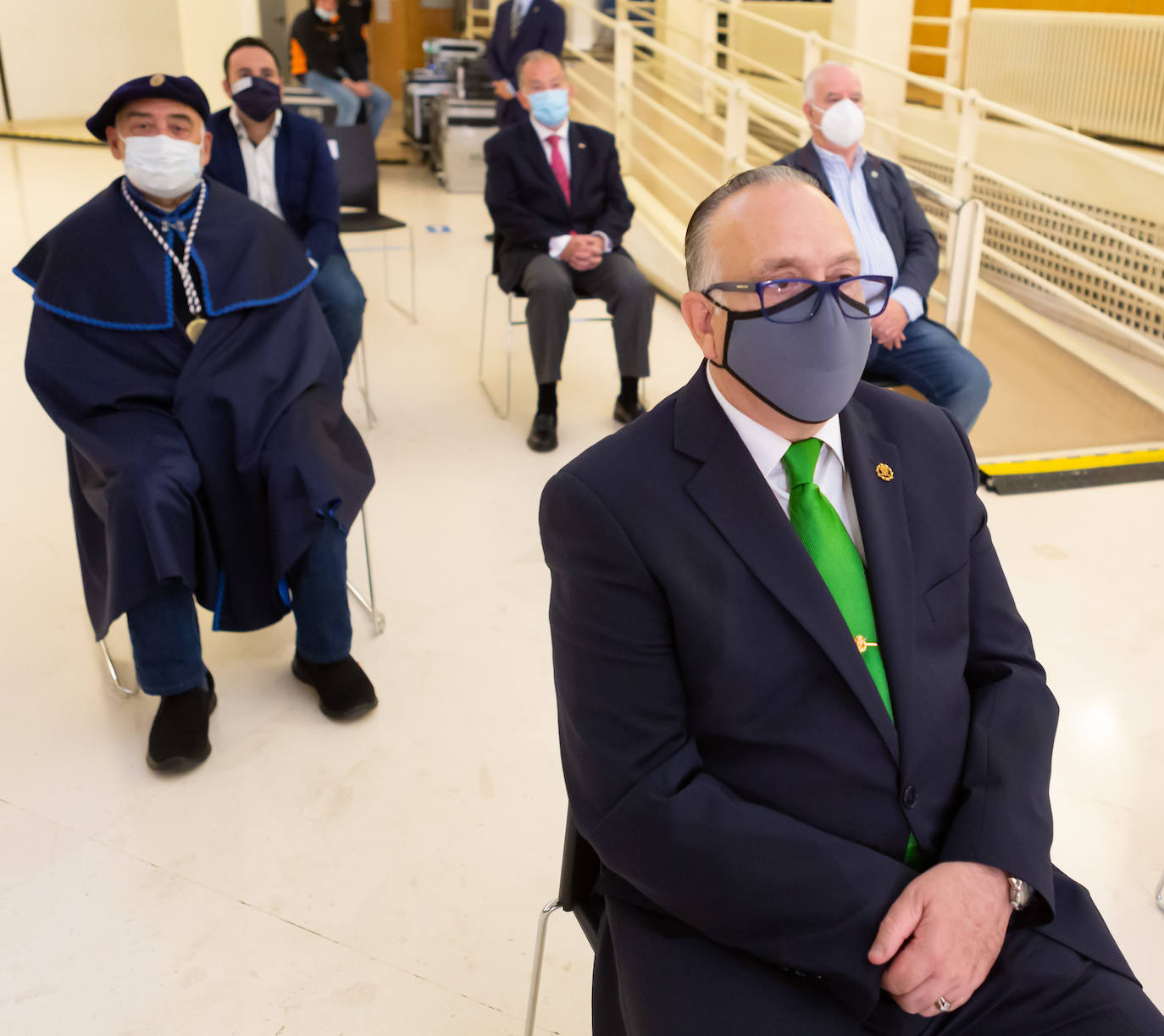 El alcalde de Logroño ha trasladado el agradecimiento del Consistorio a todos los ciudadanos