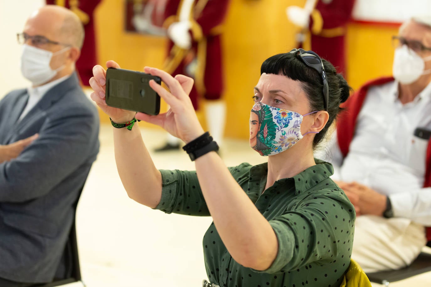 El alcalde de Logroño ha trasladado el agradecimiento del Consistorio a todos los ciudadanos