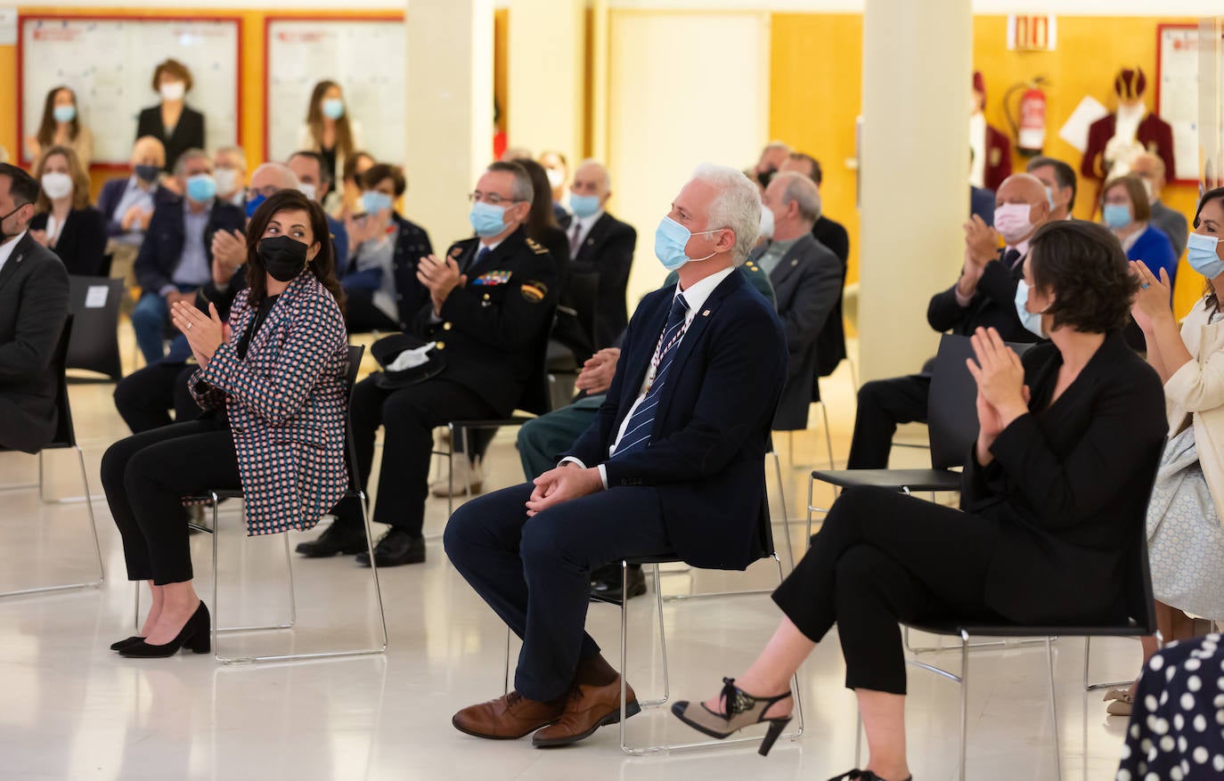 El alcalde de Logroño ha trasladado el agradecimiento del Consistorio a todos los ciudadanos