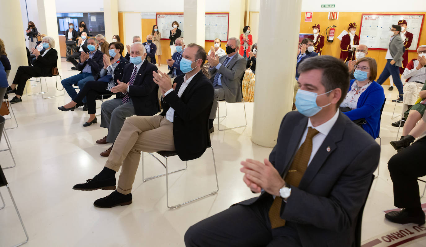 El alcalde de Logroño ha trasladado el agradecimiento del Consistorio a todos los ciudadanos