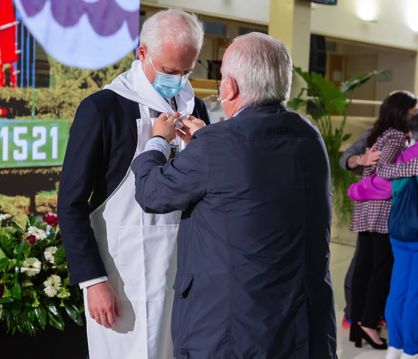 El alcalde de Logroño ha trasladado el agradecimiento del Consistorio a todos los ciudadanos