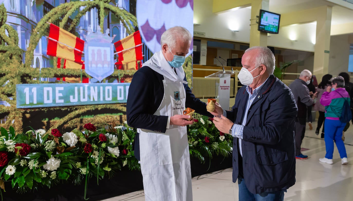 El alcalde de Logroño ha trasladado el agradecimiento del Consistorio a todos los ciudadanos