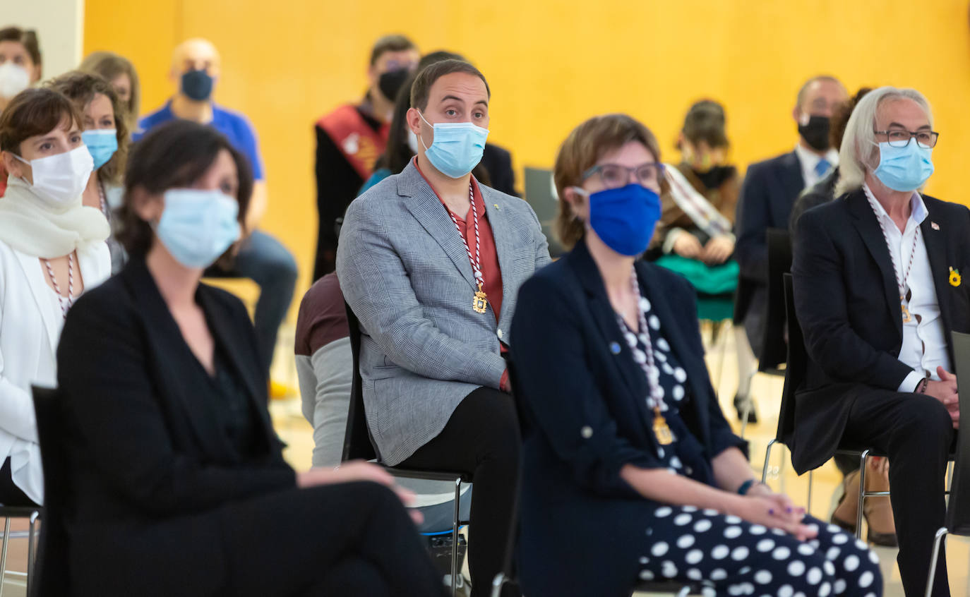 El alcalde de Logroño ha trasladado el agradecimiento del Consistorio a todos los ciudadanos