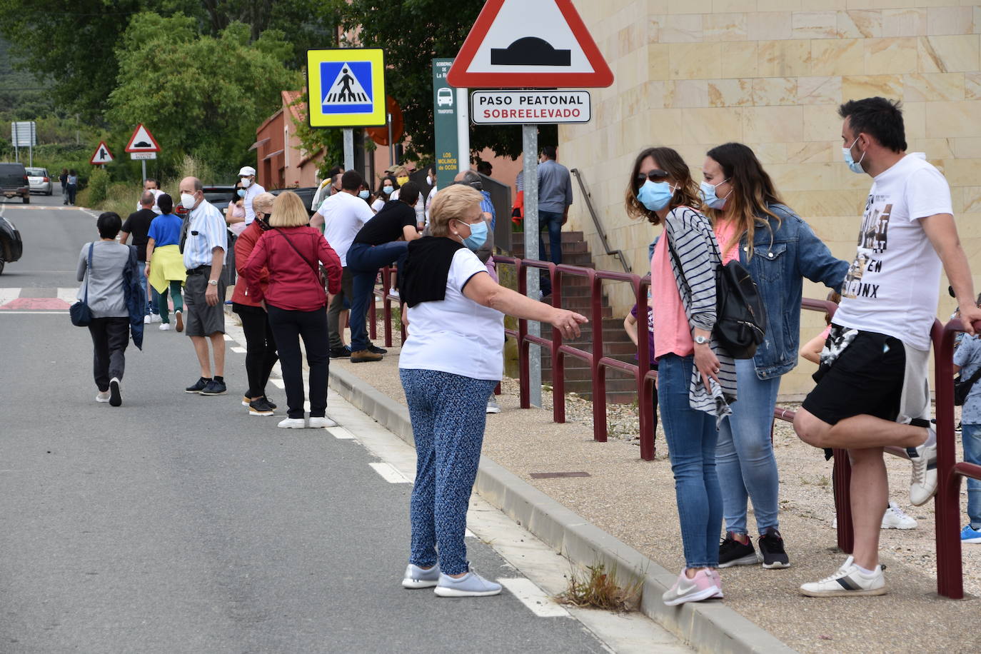 Ha tenido lugar en la explanada del aparcamiento del Ayuntamiento de Molinos de Ocón