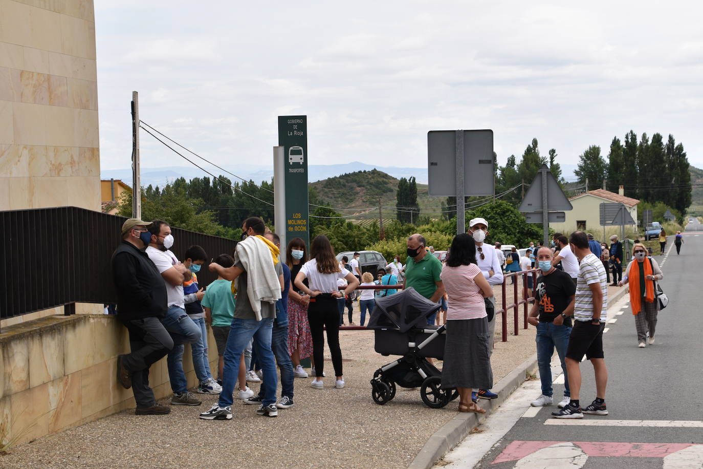 Ha tenido lugar en la explanada del aparcamiento del Ayuntamiento de Molinos de Ocón