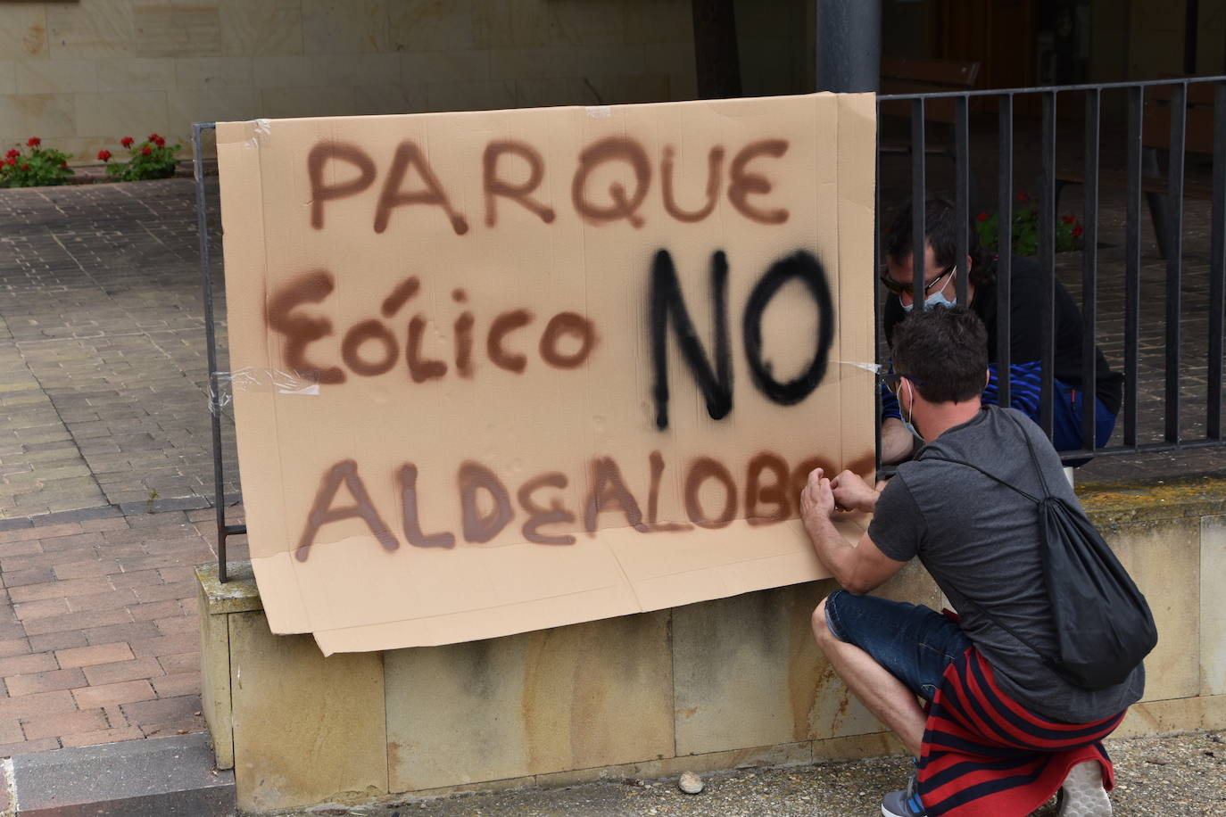 Ha tenido lugar en la explanada del aparcamiento del Ayuntamiento de Molinos de Ocón