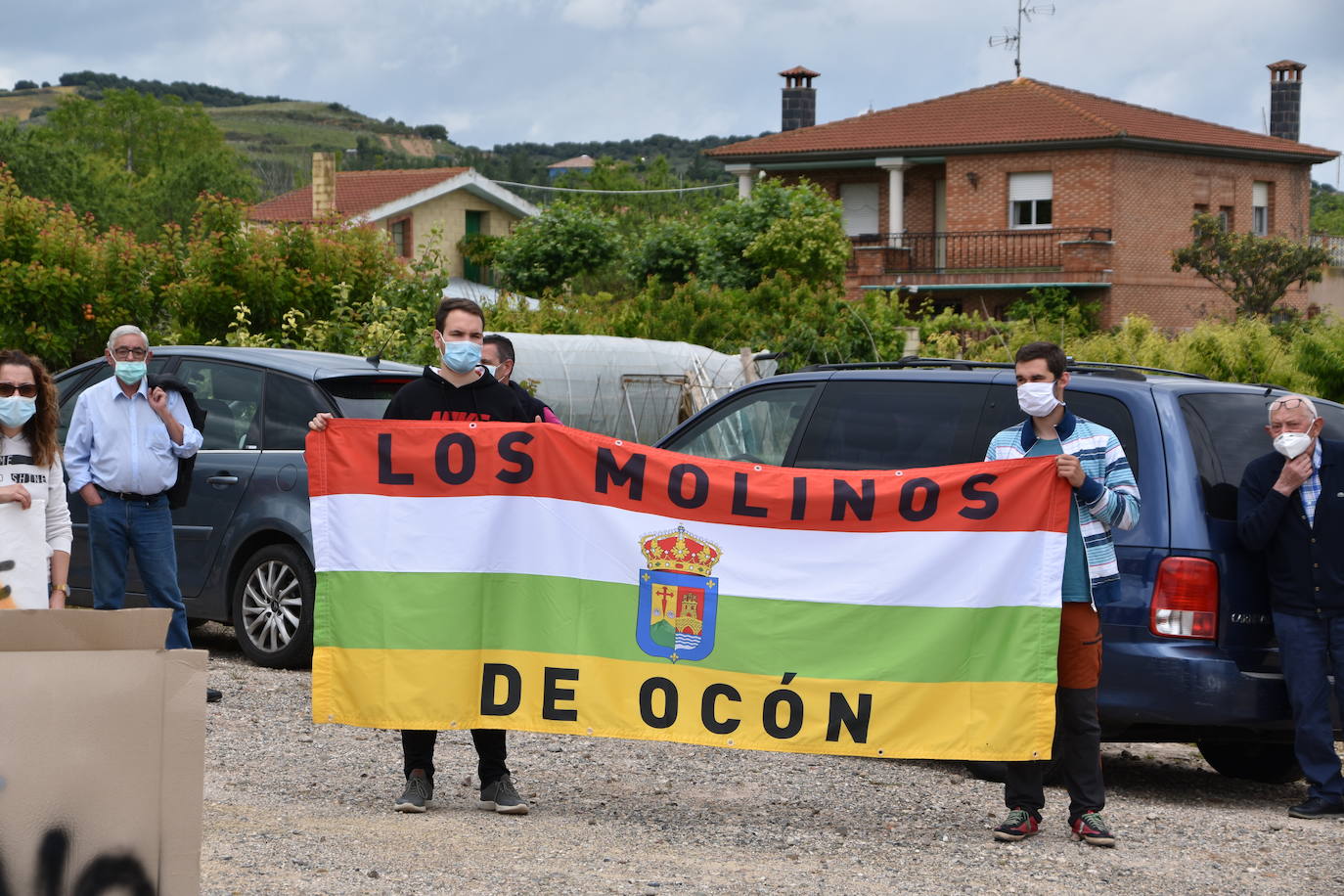 Ha tenido lugar en la explanada del aparcamiento del Ayuntamiento de Molinos de Ocón