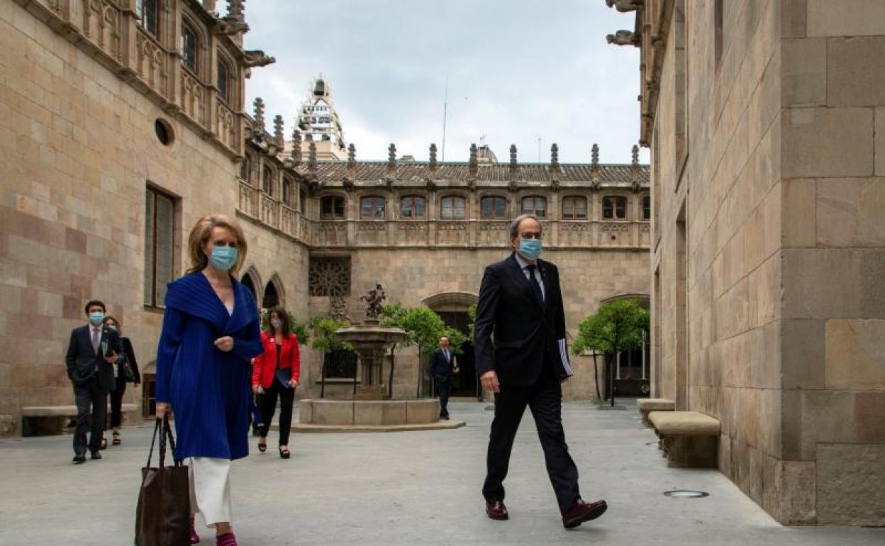 Quim Torra, presidente de la Generalitat