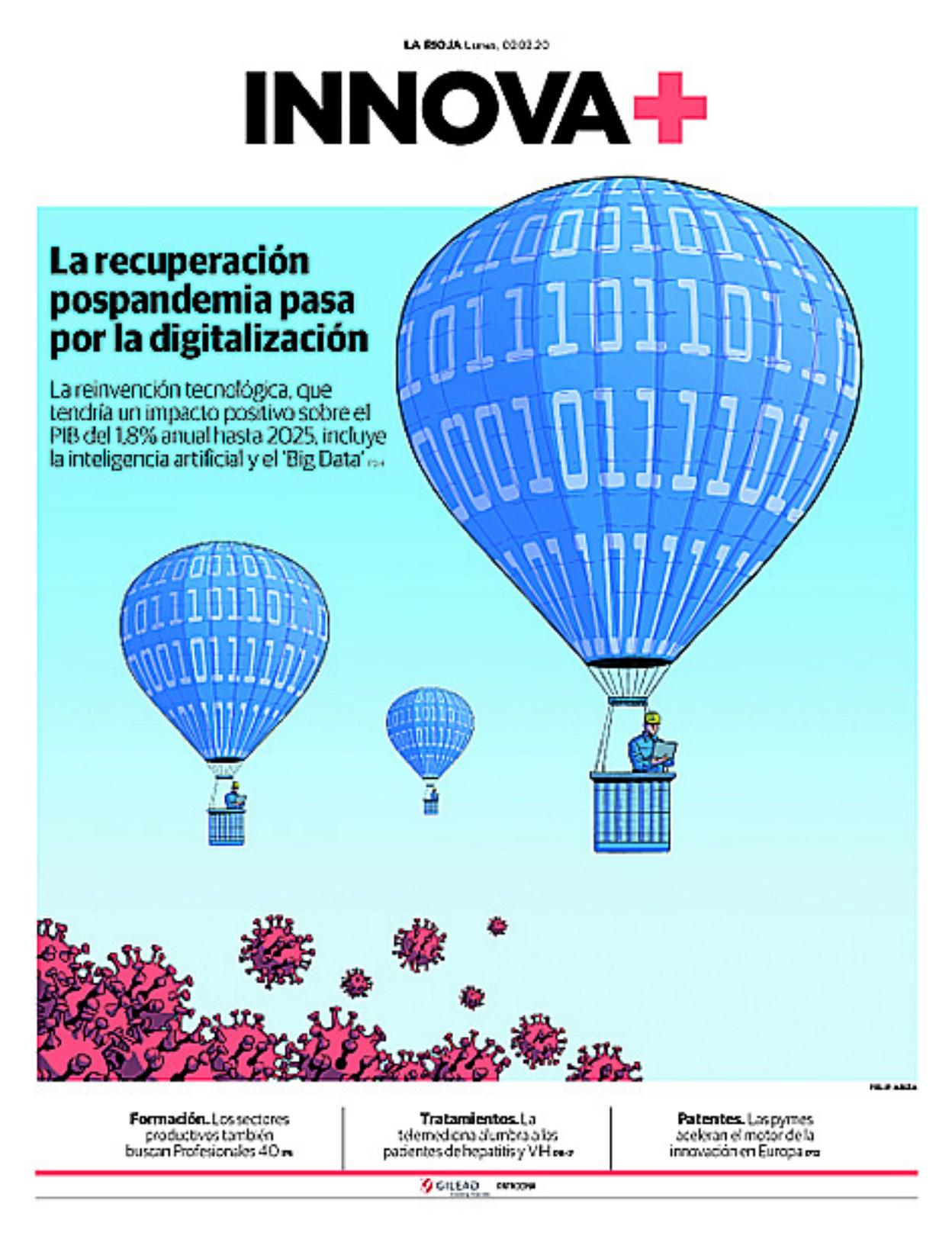 El suplemento Innova+ aborda la recuperación digital post-COVID | La Rioja