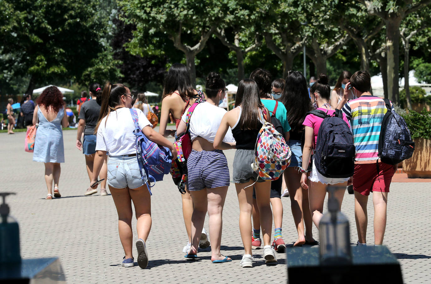 La región ha superado este martes por primera vez en el 2020 los 36 grados