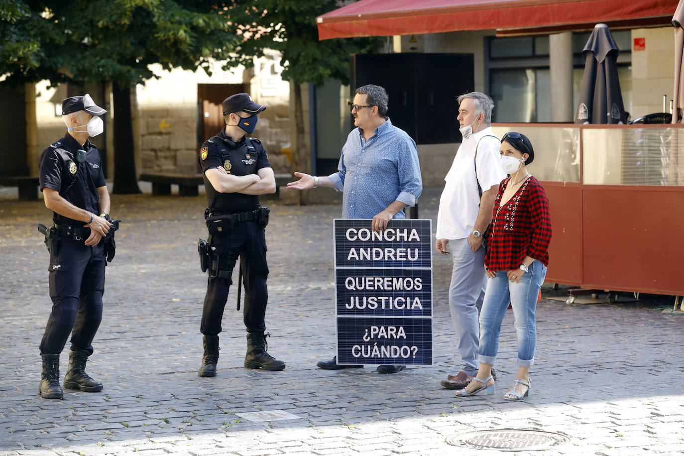 Concha Andreu, presidenta del Gobierno de La Rioja, ha protagonizado una larga intervención de 45 folios