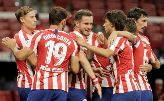 El Atlético sigue lanzado hacia la Champions