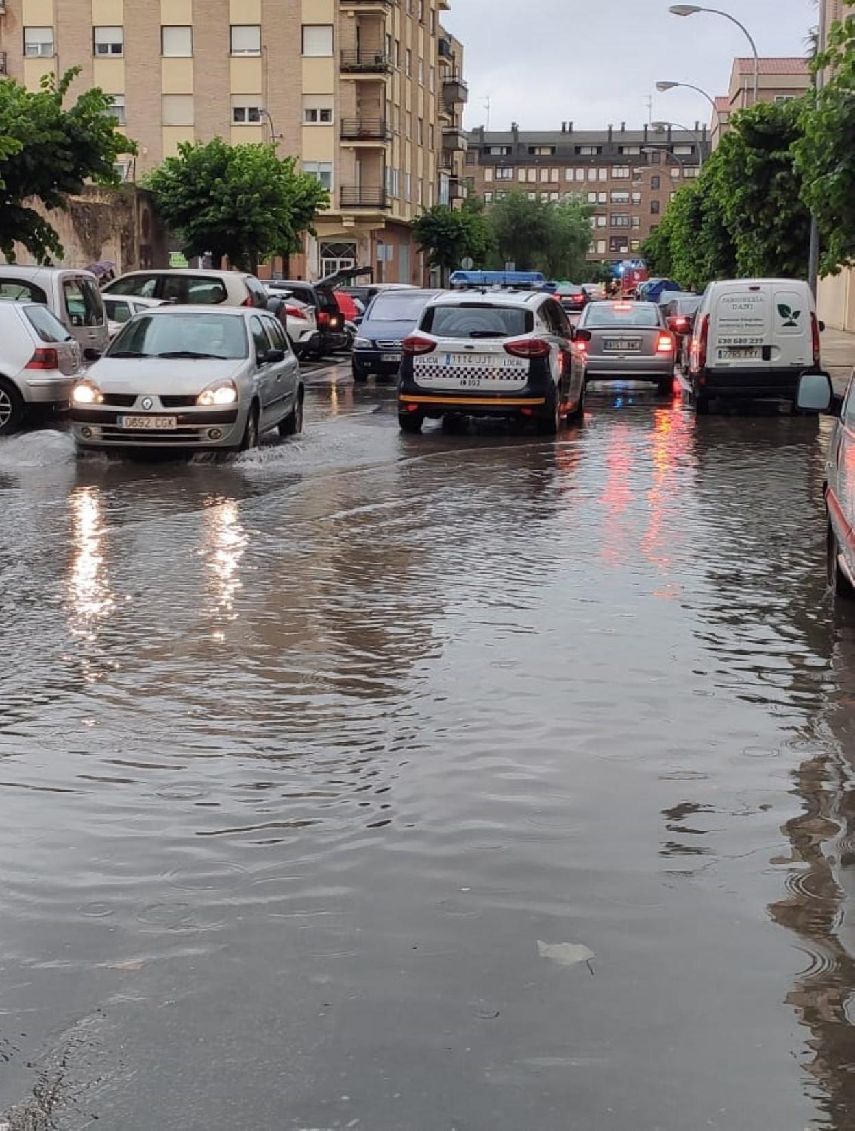 Trabajo extra después de la tormenta