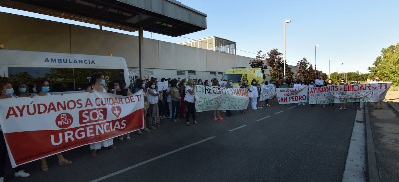 Los trabajadores reclaman soluciones «ya» al Gobierno de La Rioja para acabar con la situación que viven actualmente