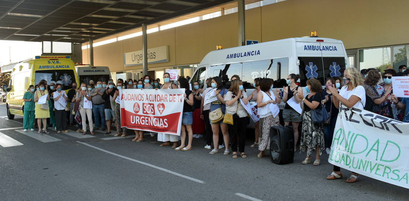 Los trabajadores reclaman soluciones «ya» al Gobierno de La Rioja para acabar con la situación que viven actualmente